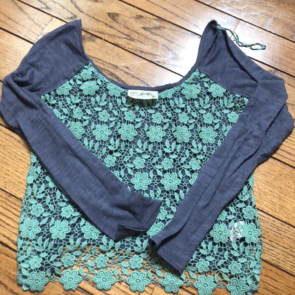 Free people lace top